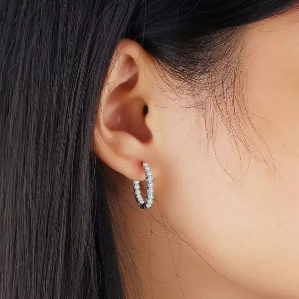 Classic Sterling Silver Hoop Earrings