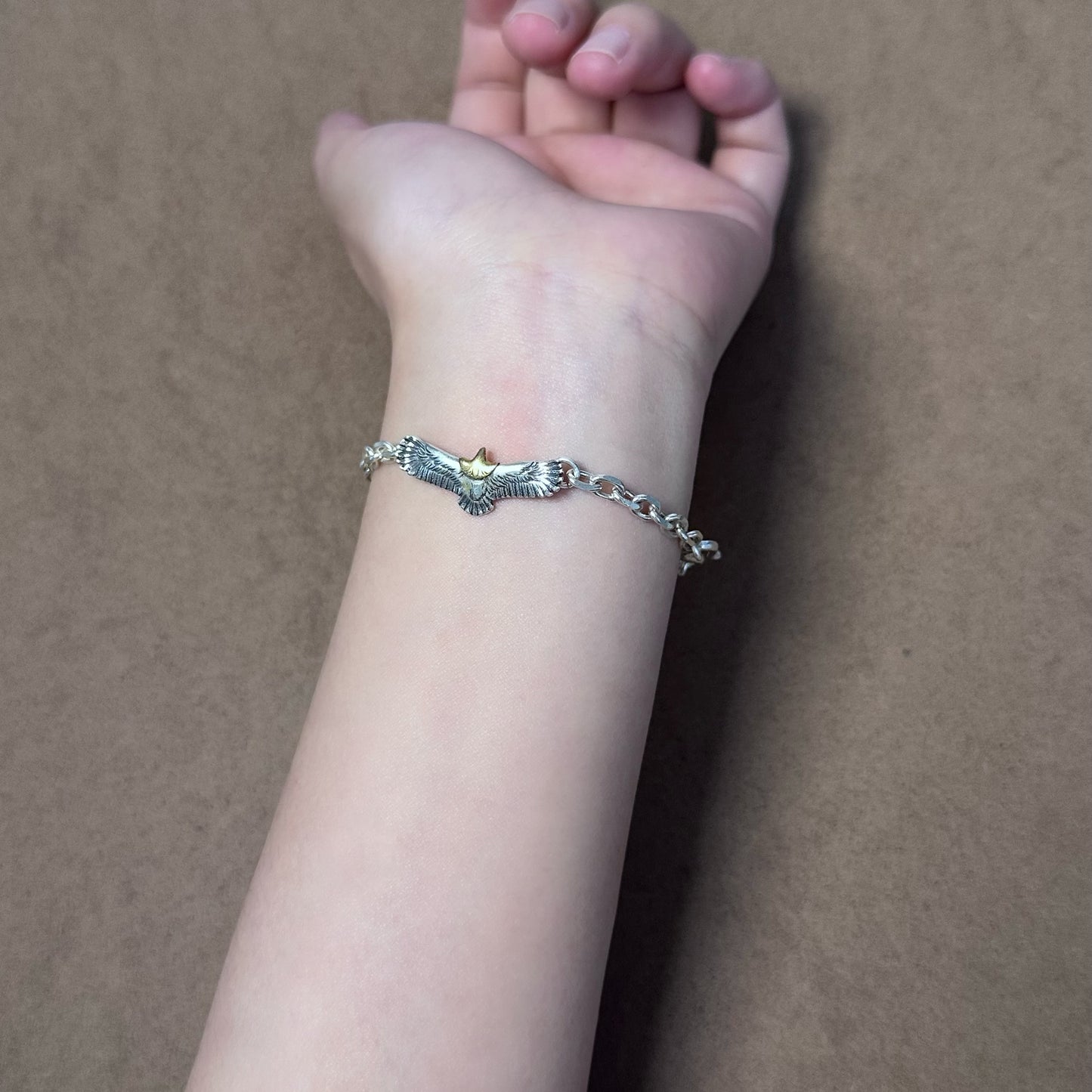 Turquoise Whisper: Sterling Silver Wing Chain（YS-20251111-4）