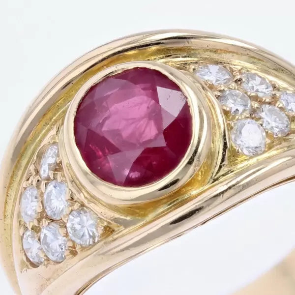 Modern 4.49ctw Oval Cut Ruby Large Ring