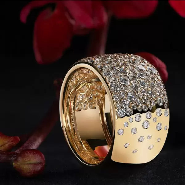 4.2ctw Round Cut White Sapphire Vintage Magical Ring