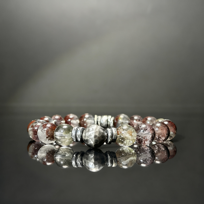 Green Phantom Quartz Energy Bracelet · 925 Silver(YS-20251203-17）