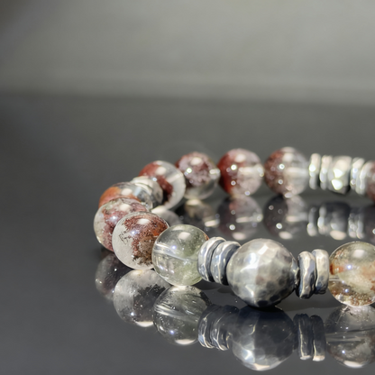 Green Phantom Quartz Energy Bracelet · 925 Silver(YS-20251203-17）