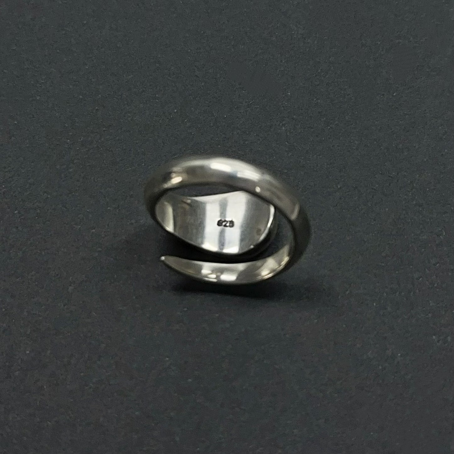 Eternal Bloom Sterling Silver Etched Ring（YS-20251111-14）