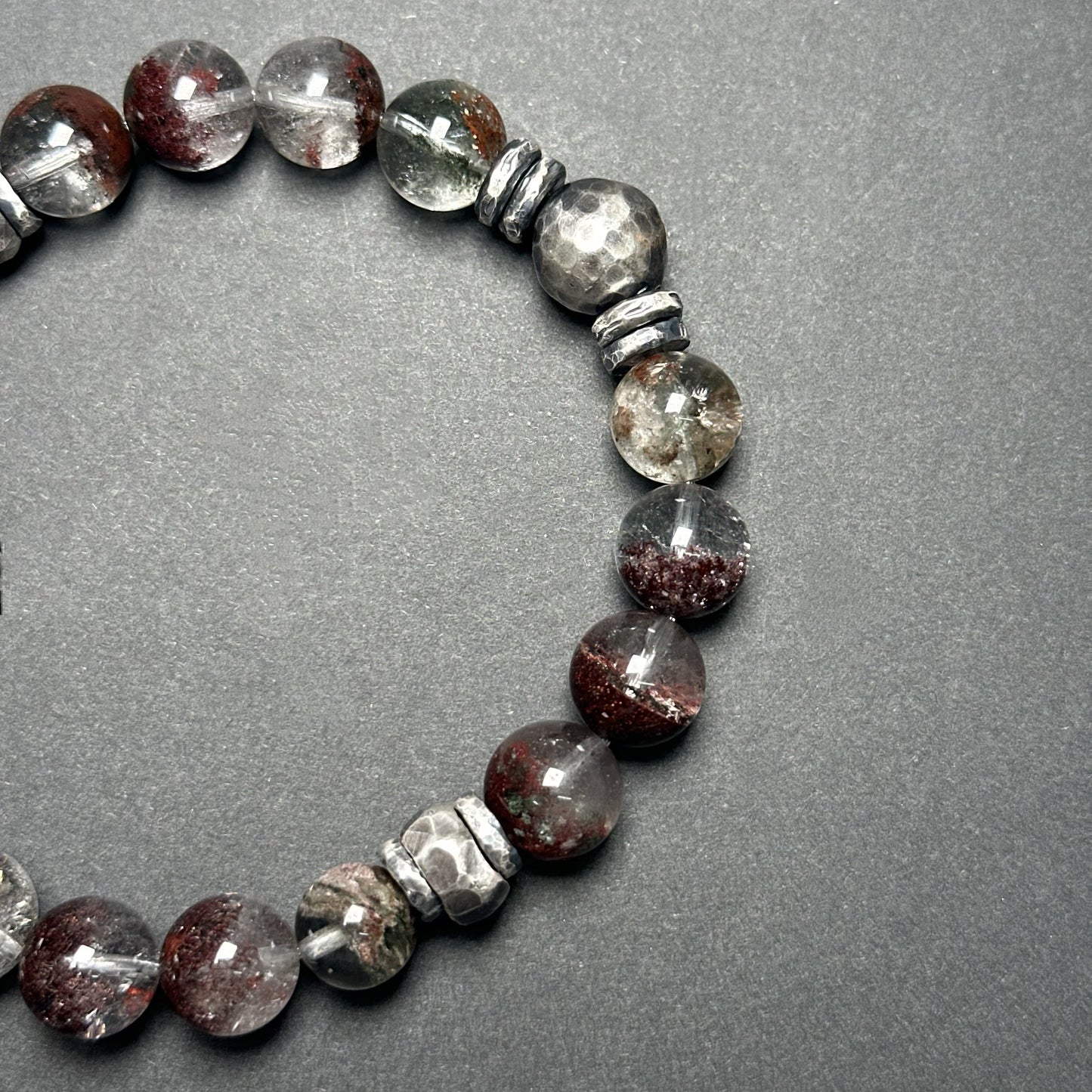 Green Phantom Quartz Energy Bracelet · 925 Silver(YS-20251203-17）