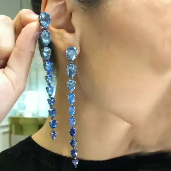 Handmade Fashion Long Drop Earring