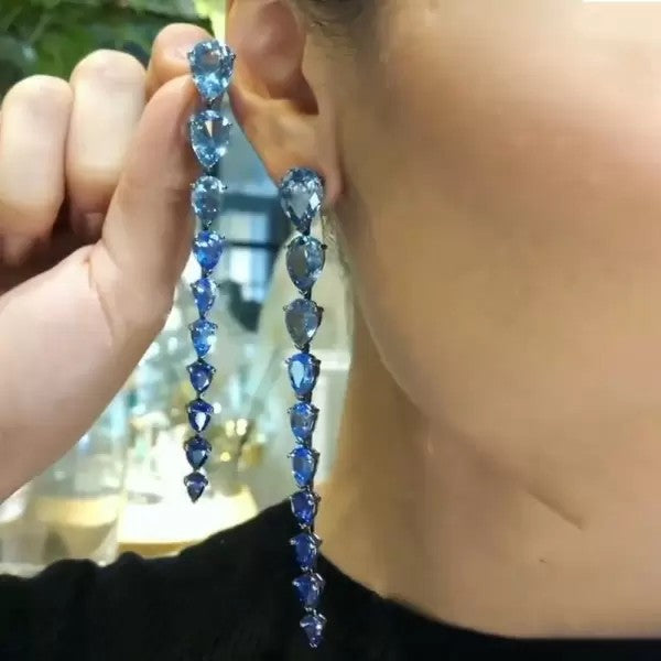 Handmade Fashion Long Drop Earring