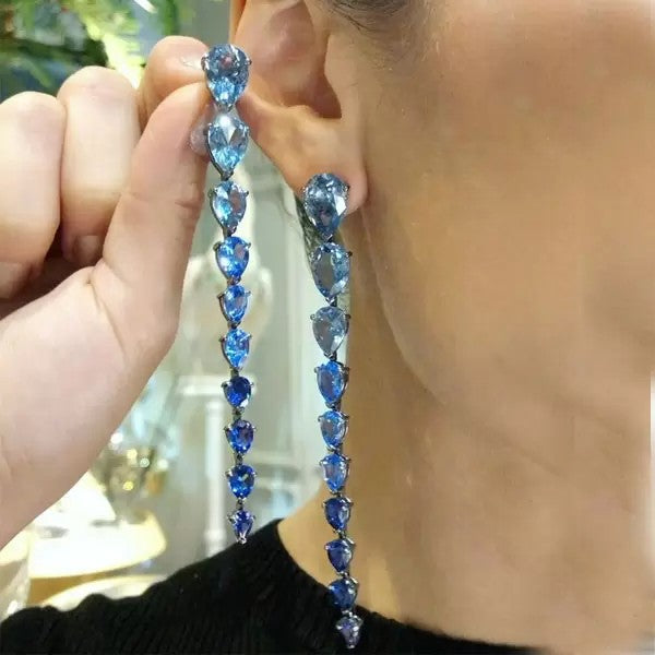 Handmade Fashion Long Drop Earring