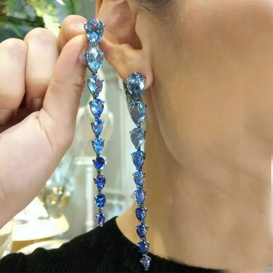 Handmade Fashion Long Drop Earring